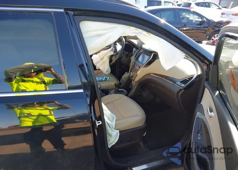 2017 Hyundai Santa Fe Sport 2.4L из США, поврежденный, VIN 5NMZU3LB2HH027416